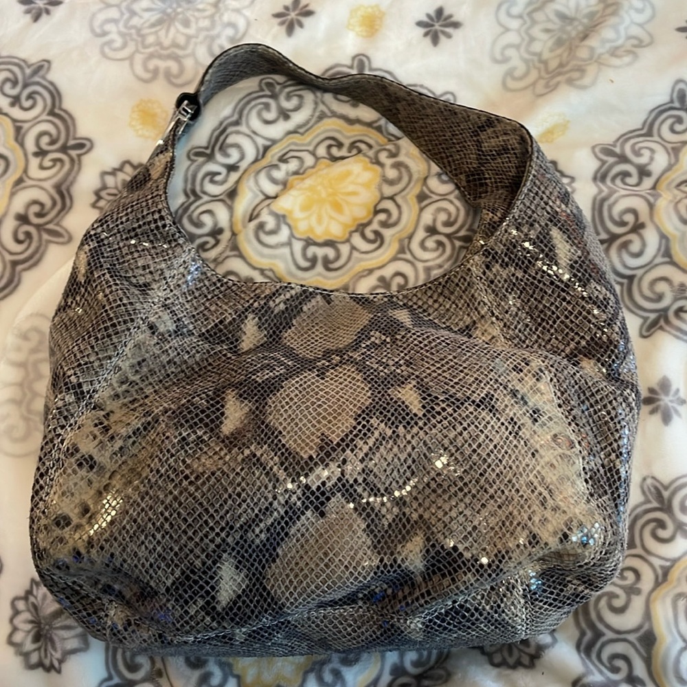 Michael Kors Snakeskin hobo